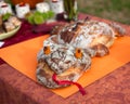 Michaelmas Festival Dragon Bread Royalty Free Stock Photo