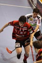 Michal Podhrazsky - floorball Royalty Free Stock Photo