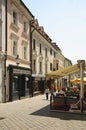 Michalska street in Bratislava. Slovakia