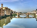 Ponte Santa Trinita bridge Royalty Free Stock Photo