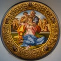 Doni Tondo (round), 1507, By Michelangelo Buonarroti