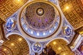 Michelangelo Dome Saint Peter`s Basilica Vatican Rome Italy