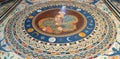 Michelangelo Mosaic Floor at Vatican museum, Rome, Italy