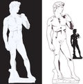 Michelangelo's David Royalty Free Stock Photo