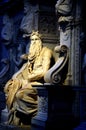 Moses statue by Michelangelo Royalty Free Stock Photo