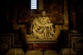 Michelangelo's Pieta in St. Peter's Basilica in Vatican