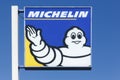 Michelin logo on a pole