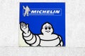 Michelin logo on a wall