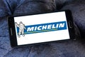 Michelin tyres manufacturer logo Royalty Free Stock Photo