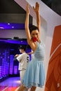 Michelle Kwan statue at Madame Tussauds New York in New York City