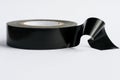 A Roll of Black Vinyl Electrical Tape