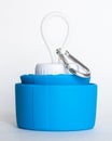 Blue Expandable Travel Water Bottle