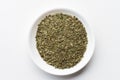 Dried Cat Nip in a Bowl Royalty Free Stock Photo