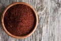 Chili Powder in a Bowl Royalty Free Stock Photo