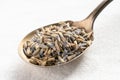 Dried French Lavender on a Vintage Spoon