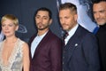 Michelle Williams, Riz Ahmed, Tom Hardy & Reid Scott Royalty Free Stock Photo