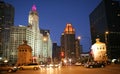 Michigan Avenue at DuSable Bridge