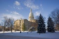 Michigan Capital in winter