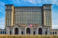 Michigan Central Railway Station Royalty Free Stock Photo
