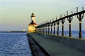 Michigan City Light  50095 Royalty Free Stock Photo