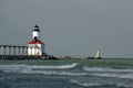 Michigan City Lighthouse Royalty Free Stock Photo