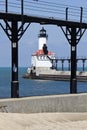 Michigan City Lighthouse Royalty Free Stock Photo