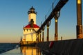 Michigan City Lighthouse Royalty Free Stock Photo