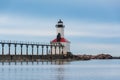 Michigan City Lighthouse Royalty Free Stock Photo