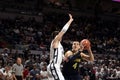 Michigan forward #4 Mitch McGary Royalty Free Stock Photo