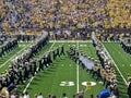 Michigan Marching Band Block M Royalty Free Stock Photo