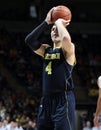 Michigan's Mitch McGary No. 4 Royalty Free Stock Photo