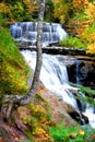 Michigan'S Water Falls Royalty Free Stock Photo