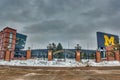 Michigan Stadium Royalty Free Stock Photo