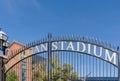 Michigan Stadium Sign at University of Michigan