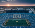 Michigan Stadium Sunrise