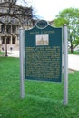 Michigan State Capitol Building Historical Marker