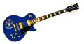 Michigan State Flag Guitar Royalty Free Stock Photo