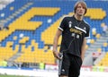 Michu in Petrolul Ploiesti-Swansea FC Royalty Free Stock Photo