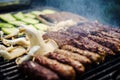 Mici- a romanian specialty Royalty Free Stock Photo