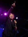 Hucknall of Simply Red band live in Mallorca vertical