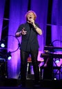 Hucknall of Simply Red band live in Mallorca vertical