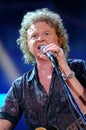 Mick Hucknall of Simply Red during the concert