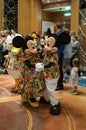 Mickey and Minnie dancing Royalty Free Stock Photo