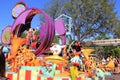 Mickey and Minnie Mouse in Disney Parade Royalty Free Stock Photo