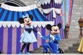 Mickey and Minnie Mouse in Disney World Royalty Free Stock Photo