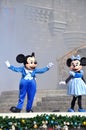 Mickey and Minnie Mouse in Disney World Royalty Free Stock Photo