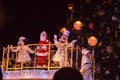 Mickey, Minnie and Santa claus