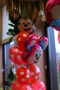 Mickey Mouse balloons.