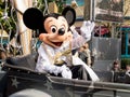 Mickey Mouse at Disneyland Paris cars and stars pa Royalty Free Stock Photo