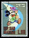 Mickey Mouse Postage Stamp Royalty Free Stock Photo